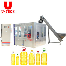 High Speed Rotary Mini soyabean refined olive vegetable sunflower cooking Oils oil packing filing Plants machine Line Price